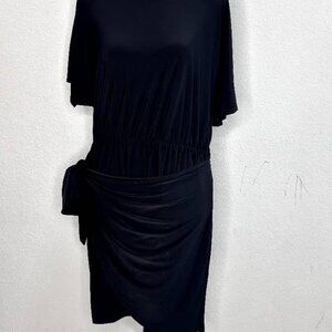 Black Bodycon Midi Dress